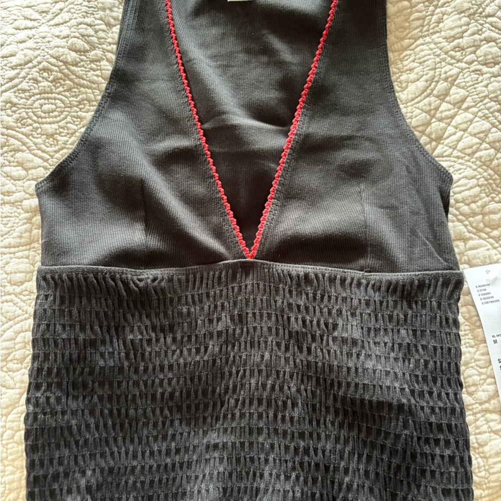 Urban Outfitters Sleeveless Top with Red Trim, NWT, M